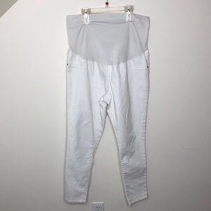 Women’s Unknown Brand Maternity White Jeans